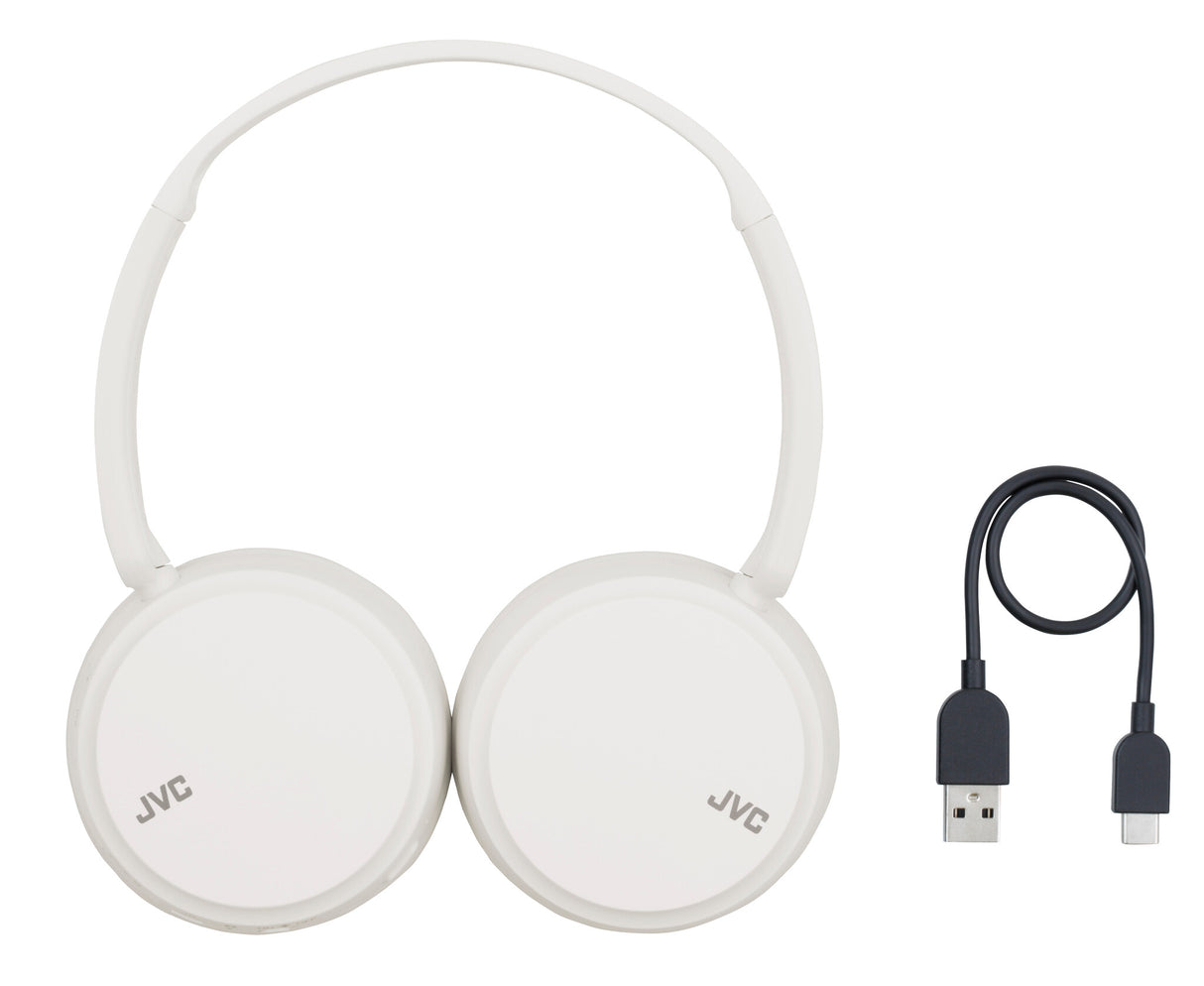 JVC HA-S36W Headset Trådløs Opkald/musik Bluetooth Hvid