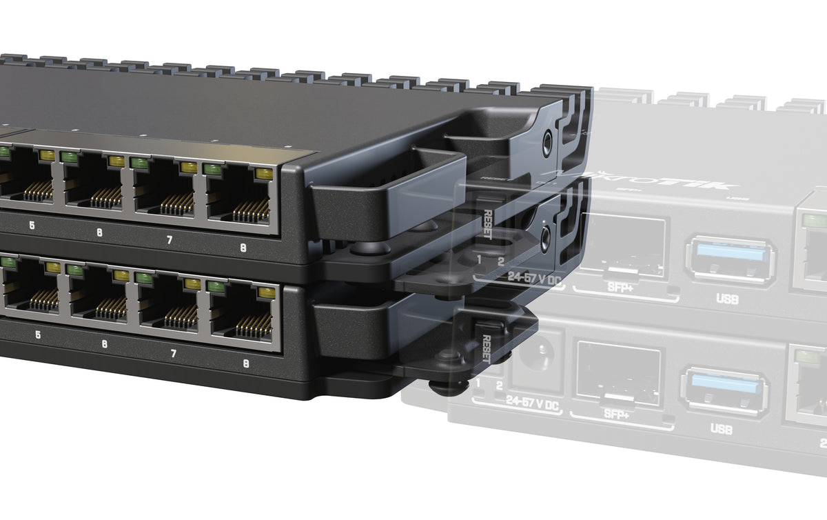MikroTik K-79 Rack-monteringspakke Sort