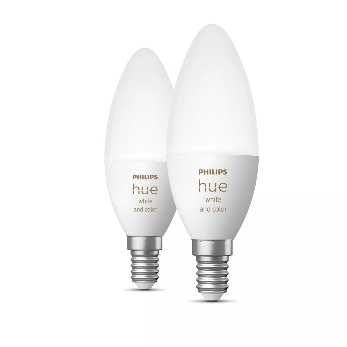 Philips Hue White and Color ambiance Kerte - E14 pærer - 2-pak