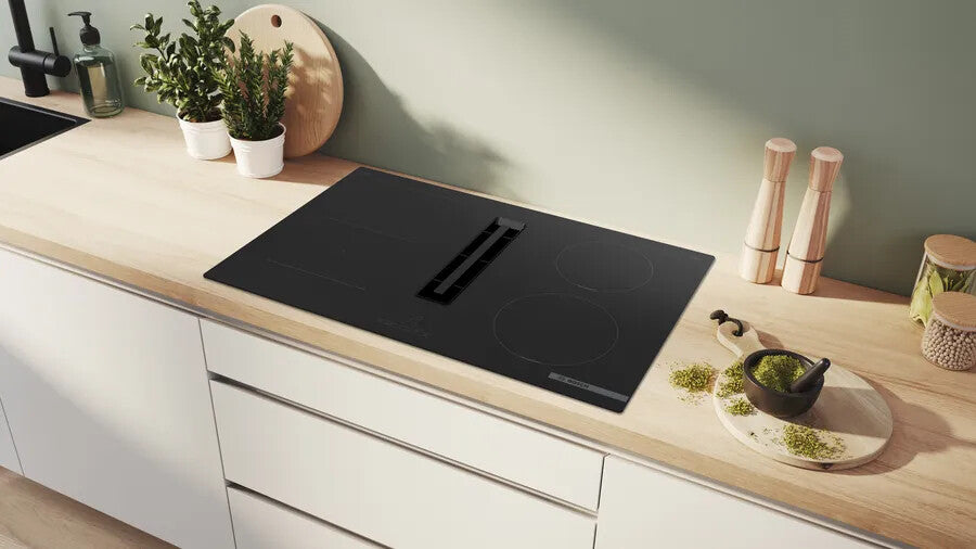 Bosch Serie 4 PVS811B16E kogeplade Sort Indbygget 80 cm Zone induktionskogeplade 4 zone(s)