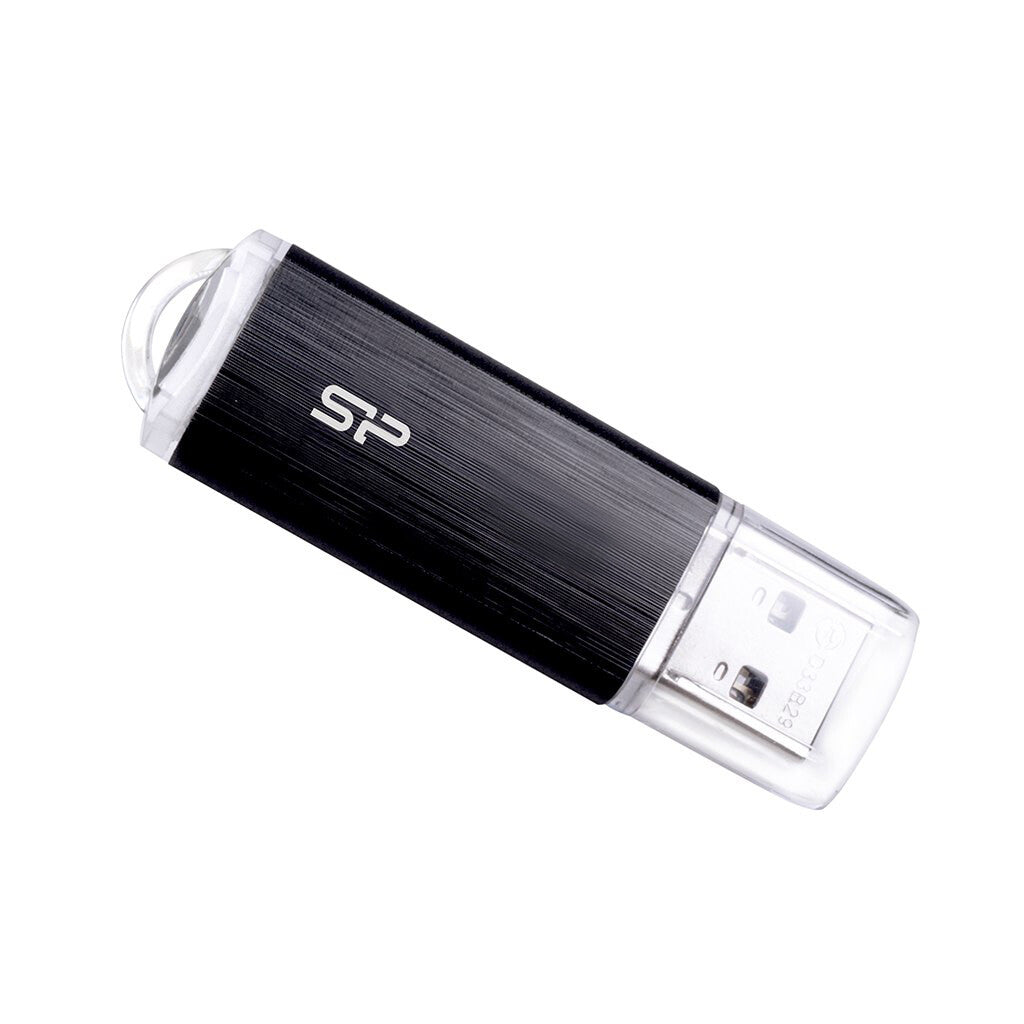 Silicon Power Ultima U02 USB-nøgle 8 GB USB Type-A 2.0 Sort, Transparent