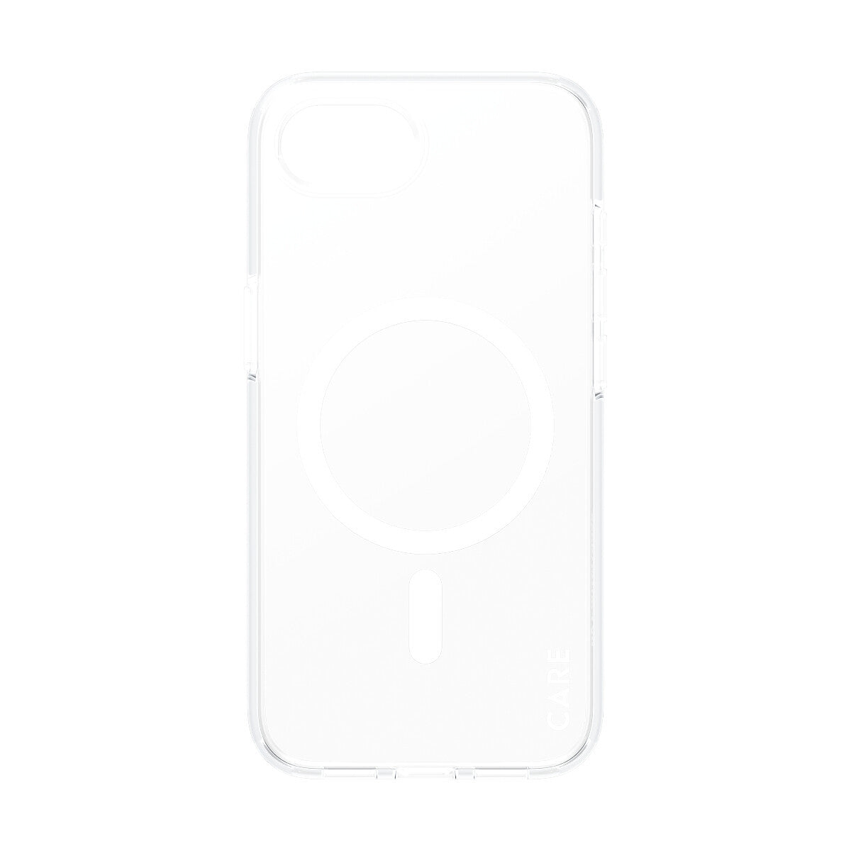 PanzerGlass CARE™ by ® Urban Combat Case Transparent m. Hvid Qi Compatible iPhone 17e | 16e