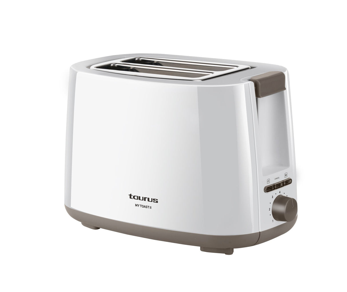Taurus Mytoast II 7 2 skive(r) 750 W Hvid
