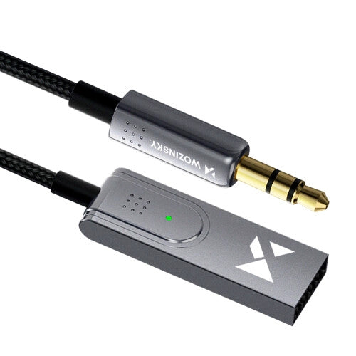 Wozinsky 5907769308383 lydkabel 3.5mm USB Type-A Sort