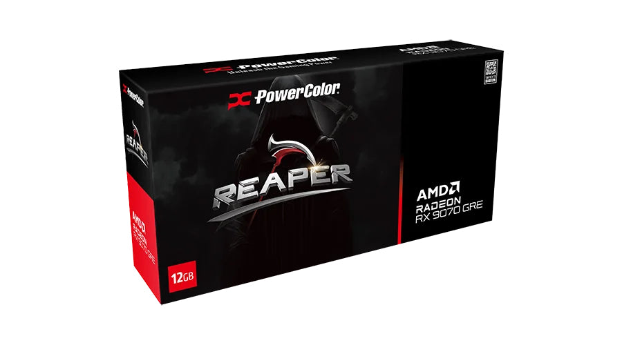 PowerColor AMD Radeon RX 9070 GRE Reaper 12GB GDDR6 SDRAM