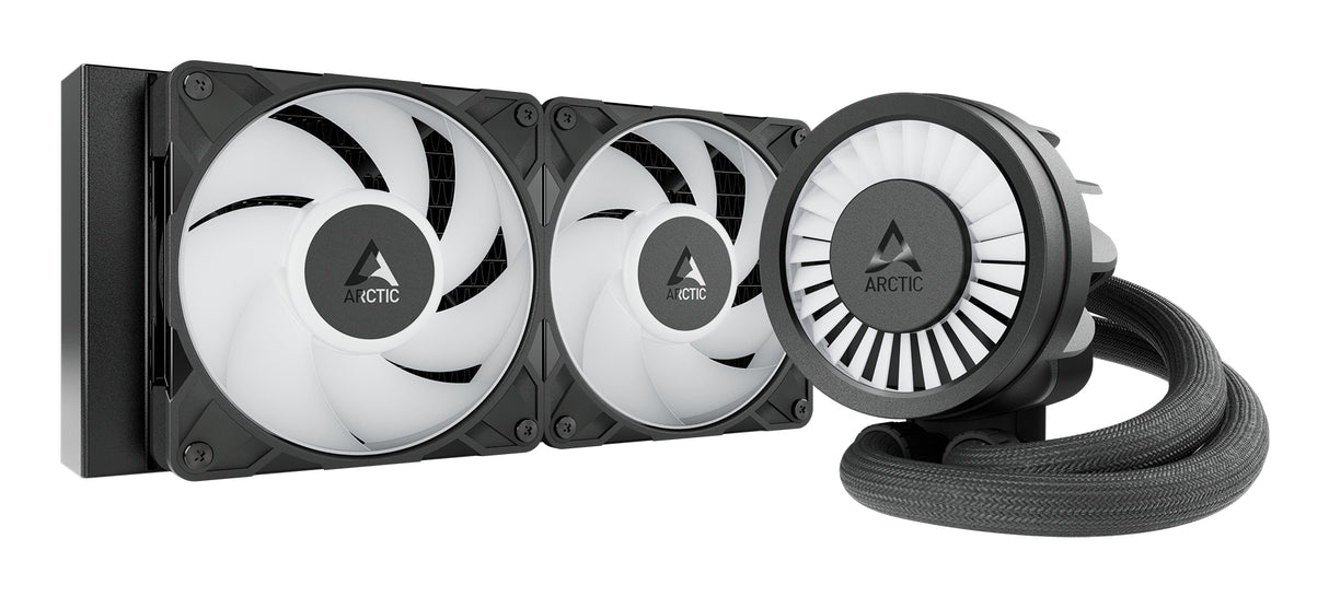 ARCTIC Liquid Freezer III Pro 240 A-RGB Processor Alt-i-en væskekøler 12 cm Sort, Hvid 1 stk