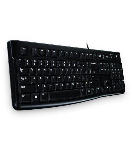 Logitech K120 for Business tastatur Kontor USB QWERTY Russisk Sort