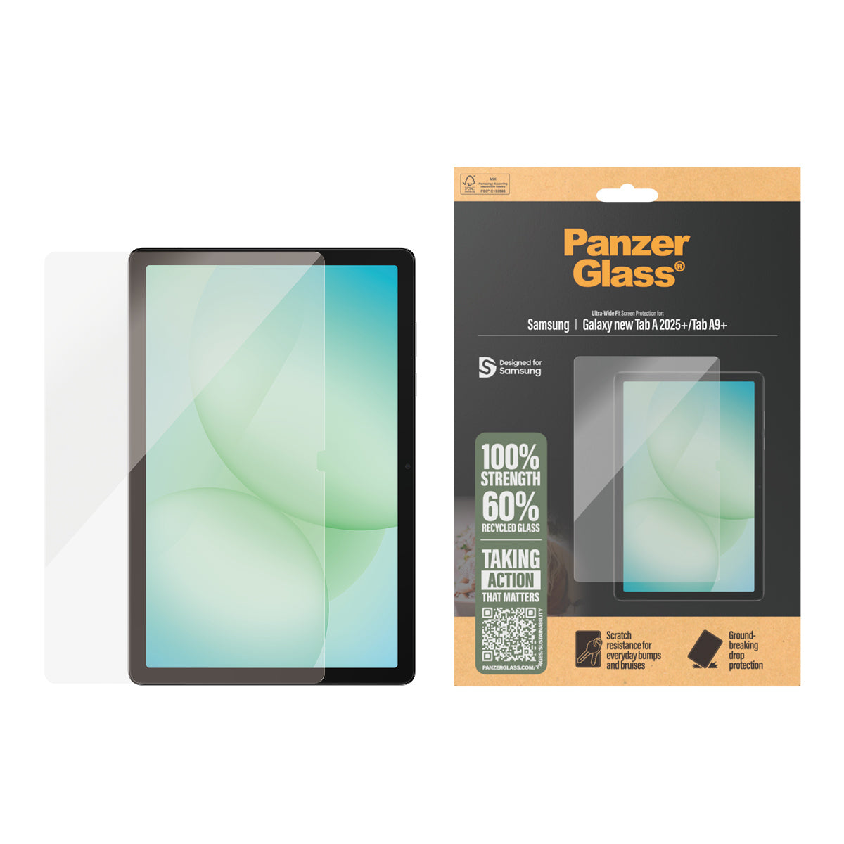 PanzerGlass Skærmbeskytter Samsung Galaxy Tab A9+