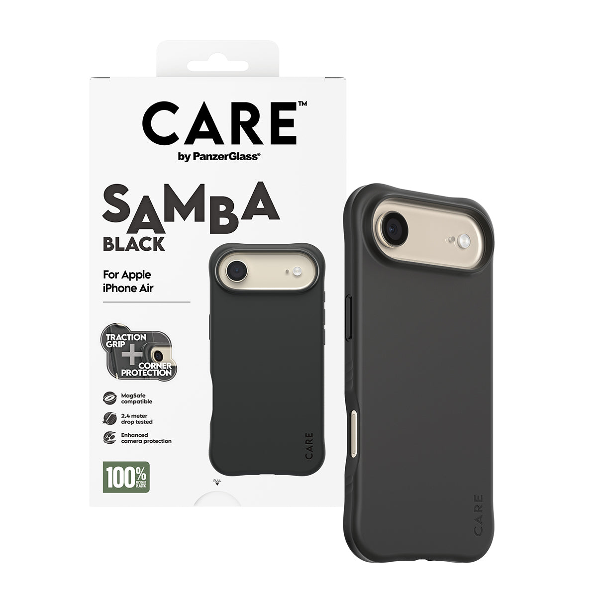 PanzerGlass CARE by ® Fashionable Case Samba Sort m. MagSafe iPhone Air