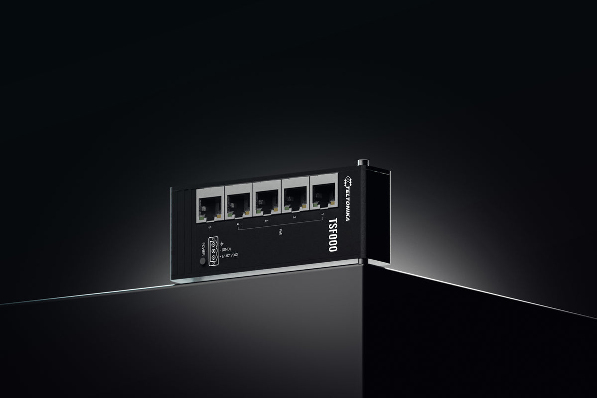 Teltonika TSF000 5-porte Fast Ethernet PoE+