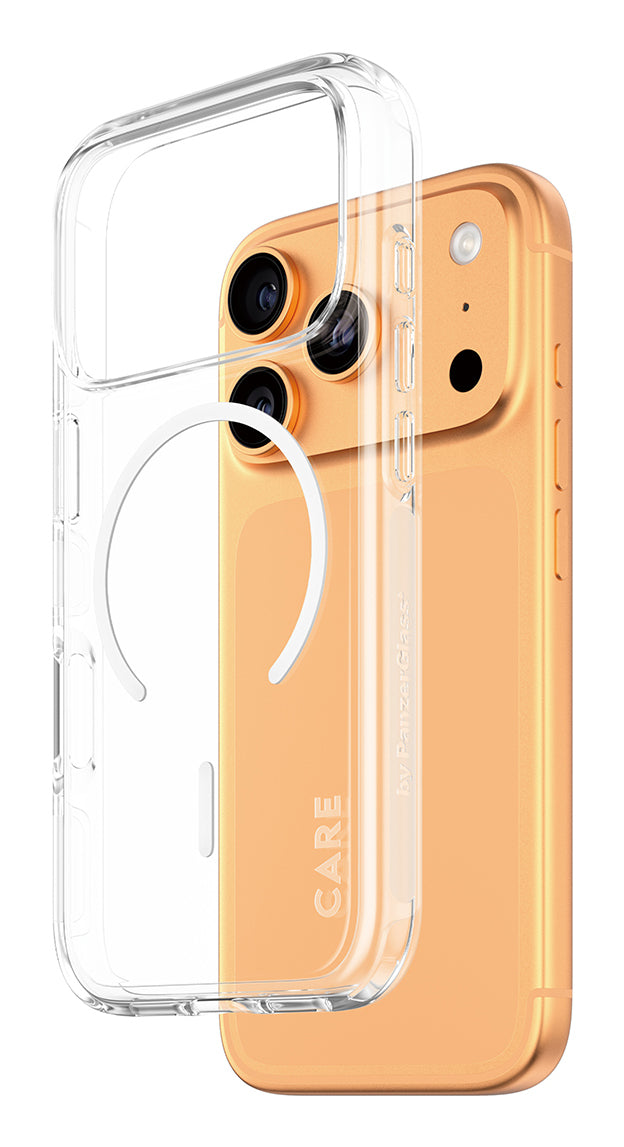 CARE Case Clear Urban Explorer White MagSafe iPhone 17 Pro