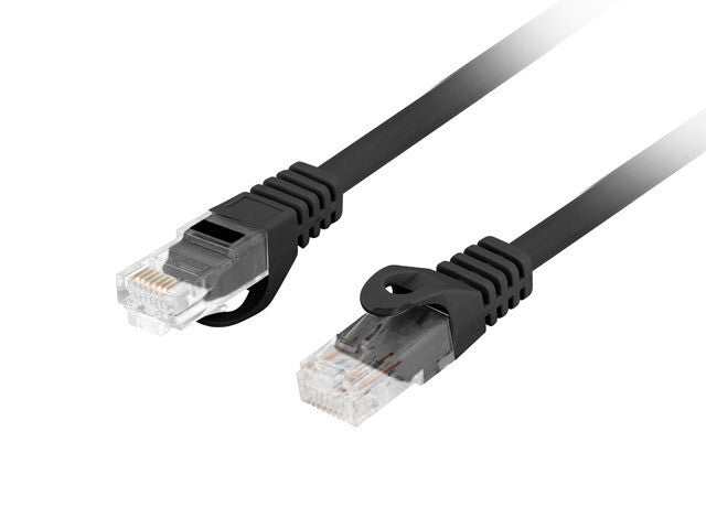 Lanberg PCU6-10CU-0500-BK netværkskabel Sort 5 m Cat6 U/UTP (UTP)