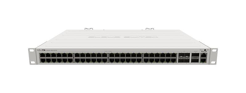Mikrotik CRS354-48G-4S+2Q+RM netværksswitch Administreret L2 Gigabit Ethernet (10/100/1000) Grå