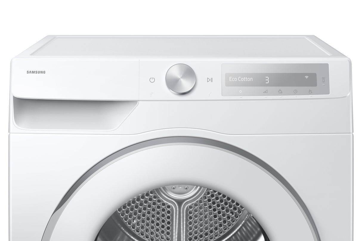 Samsung Series 6 DV90DG6845HH tørretumbler Fritstående Front-læsning 9 kg Hvid