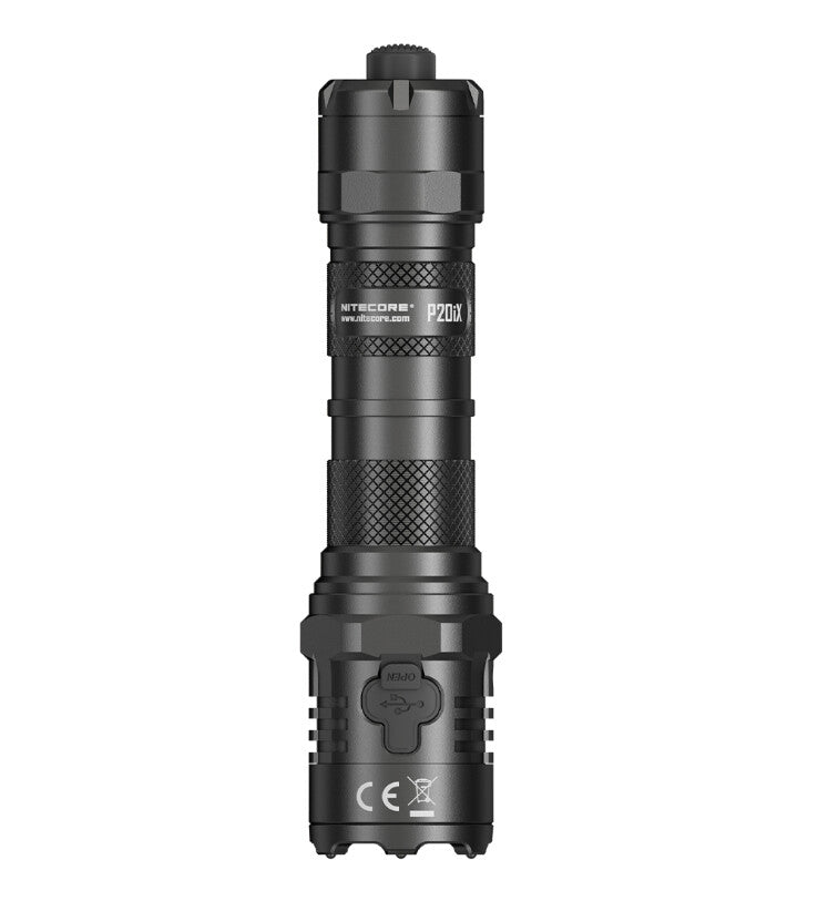 Nitecore P20iX Sort Taktisk lommelygte LED