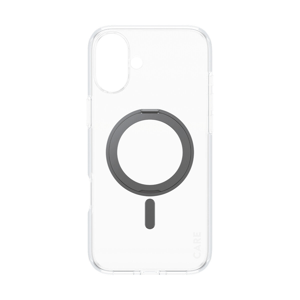 PanzerGlass CARE™ by ® Case Transparent m. Sort Kickstand & MagSafe iPhone 16 Plus