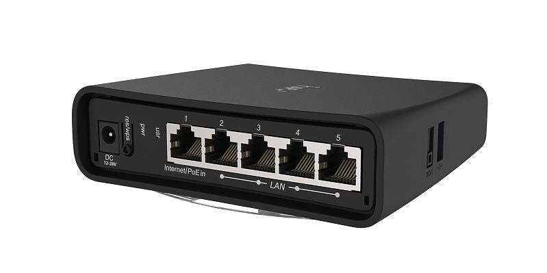 Mikrotik hAP ac² 1167 Mbit/s Sort Strøm over Ethernet (PoE)