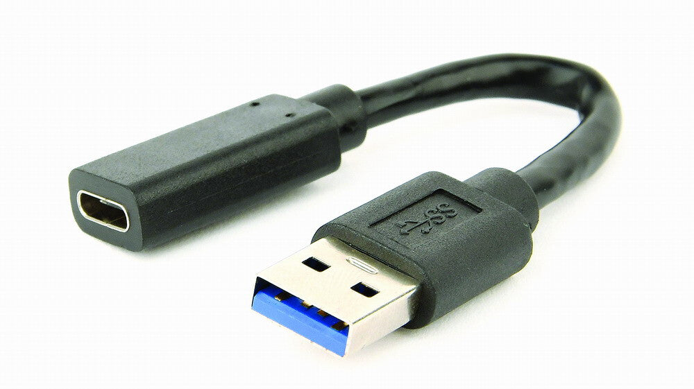 Gembird A-USB3-AMCF-01 USB-kabel USB 3.2 Gen 1 (3.1 Gen 1) 0,1 m USB A USB C Sort