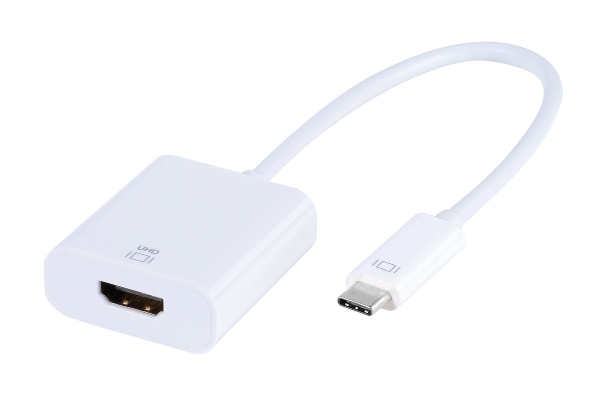 Vivanco CA UC HD 1 USB grafisk adapter 4096 x 2160 pixel Hvid