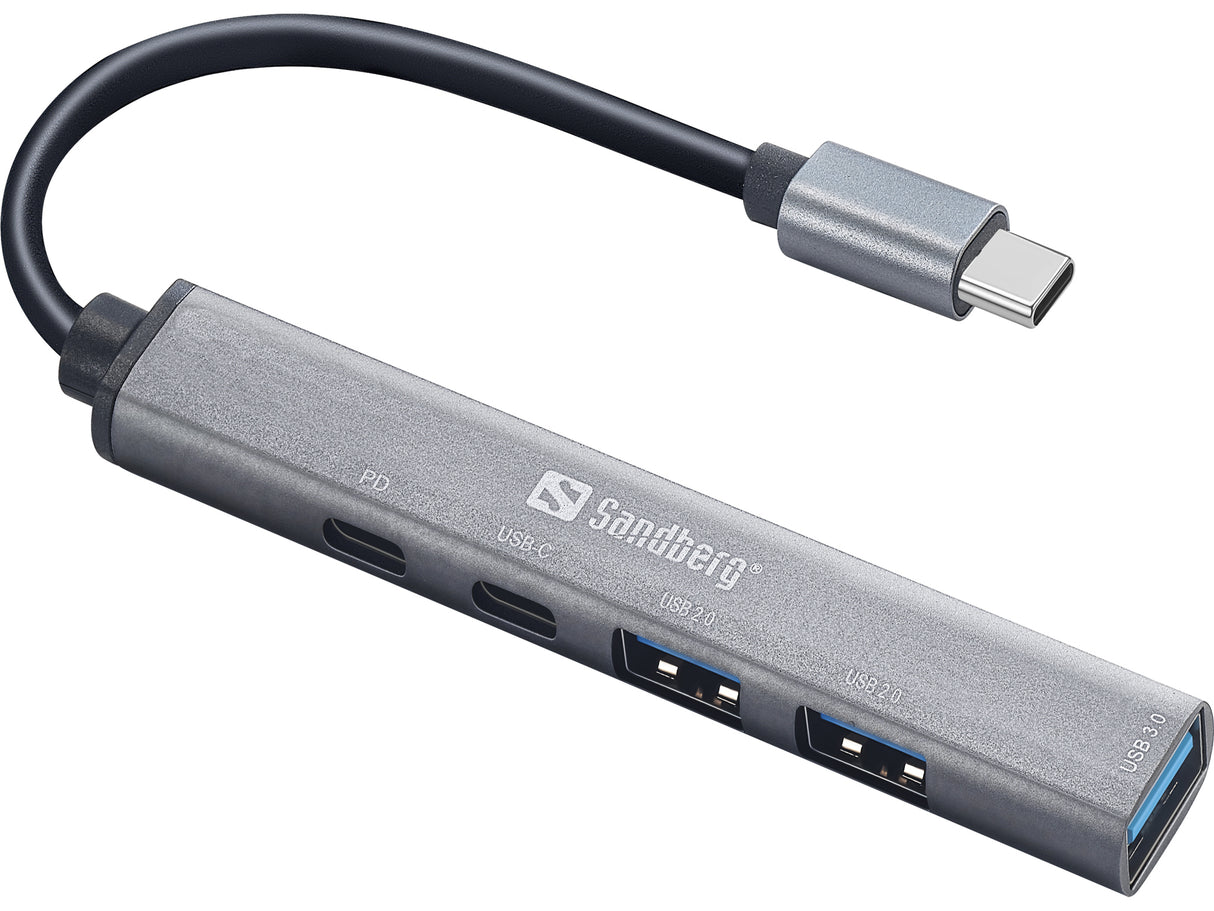 Sandberg USB-C to 3xUSB-A+2xUSB-C SAVER
