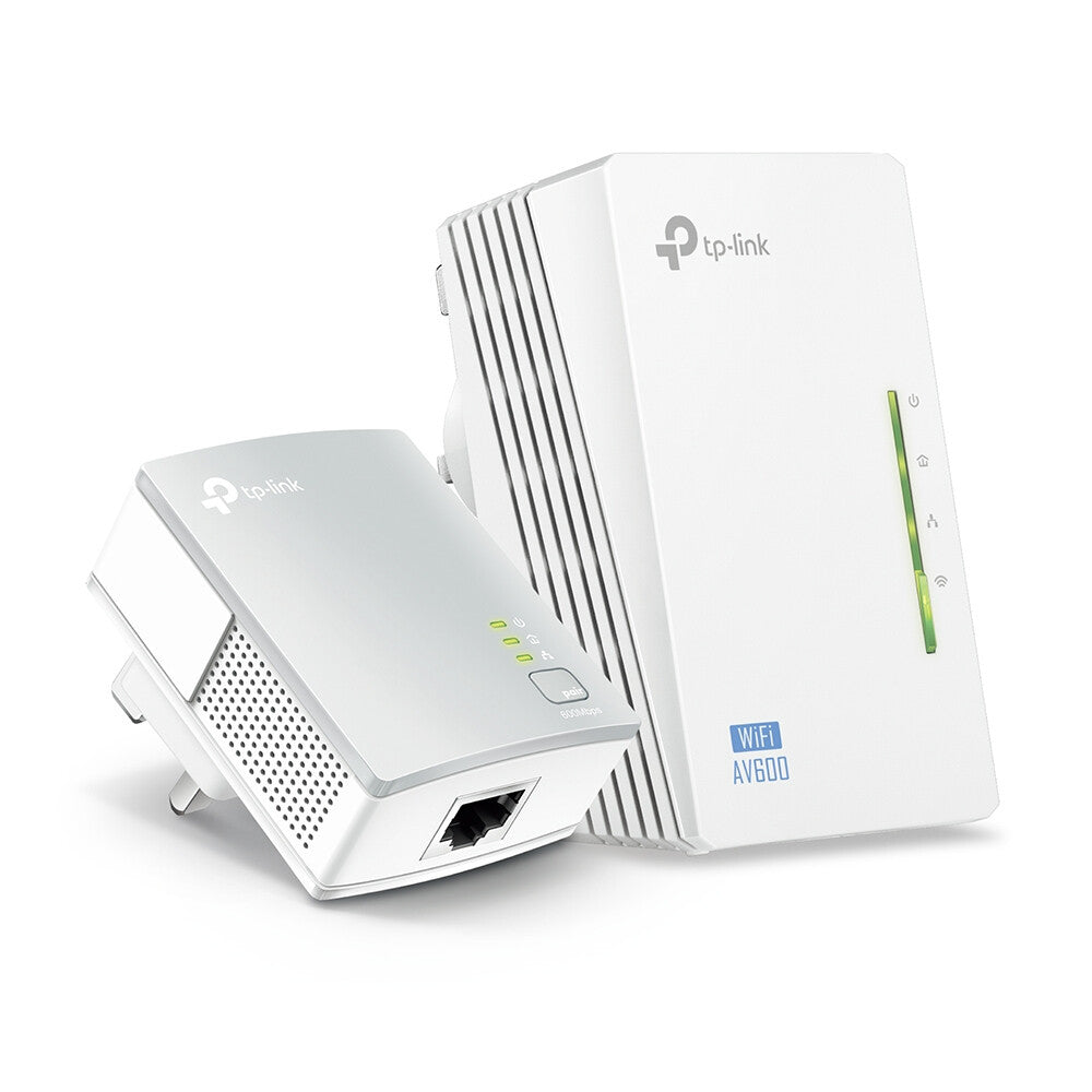 TP-Link TL-WPA4220 KIT 600 Mbit/s Ethernet LAN Wi-Fi Hvid 2 stk
