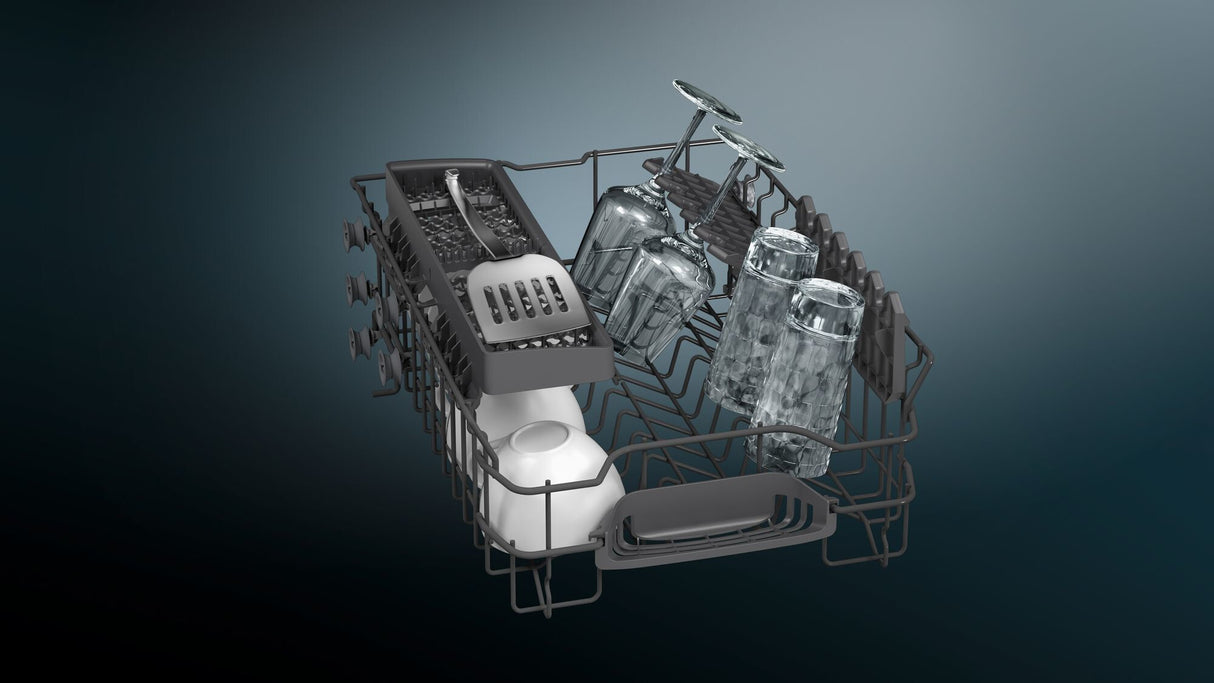 Siemens iQ100 SR61IX05KE opvaskemaskine Fuldt indbygget 9 kuverter