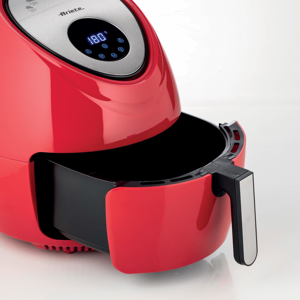 Ariete 4618/01 Enkelt 7 L Enkeltstående 1800 W Varmluftsteger Rød