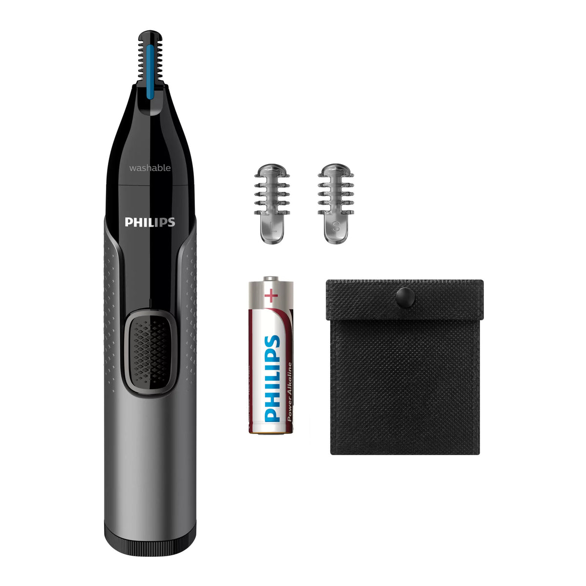 Philips vandtæt næse- og øretrimmer serie 3000 NT3650/16 sort EU