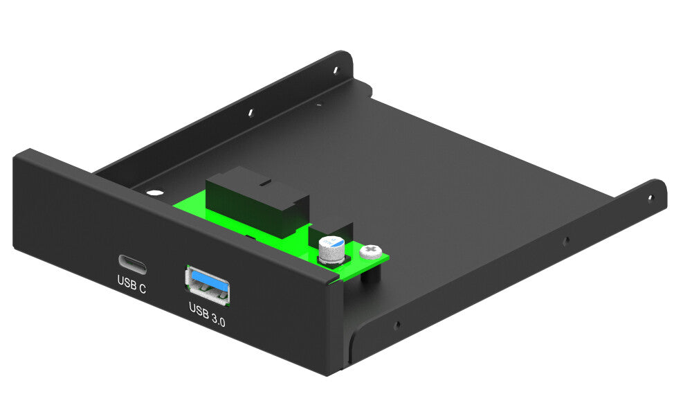 Gembird FDI3-U3C-01 kortlæser USB Intern Sort
