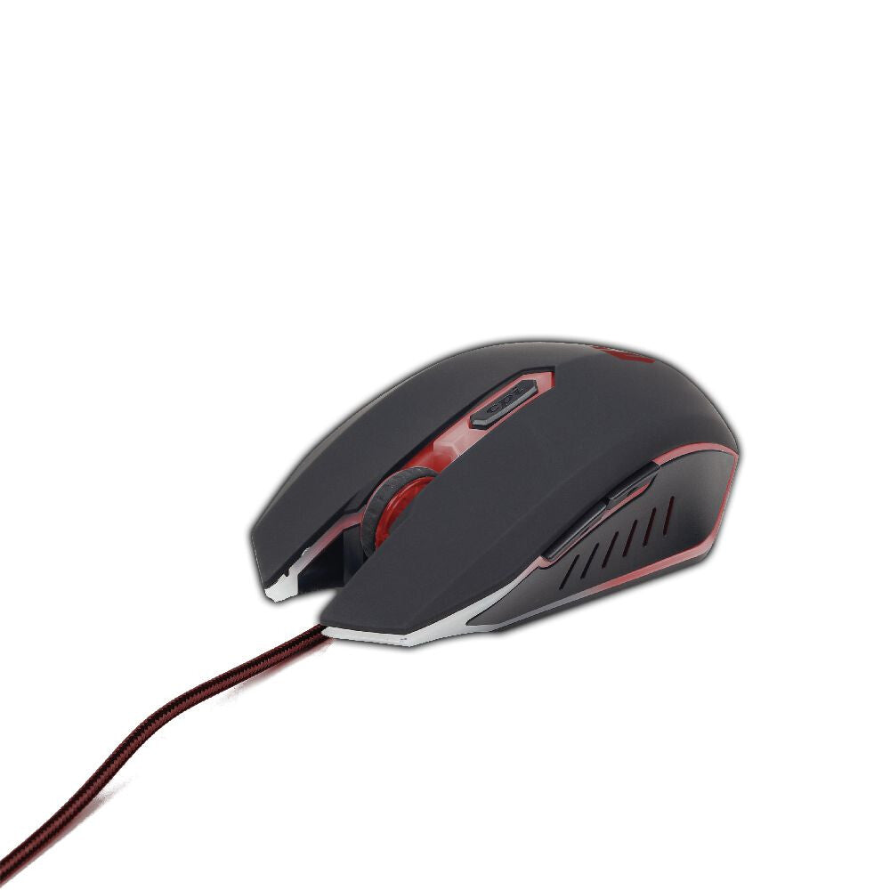 Gembird MUSG-001-R mus Spil Ambidextrous USB Type-A 2400 dpi