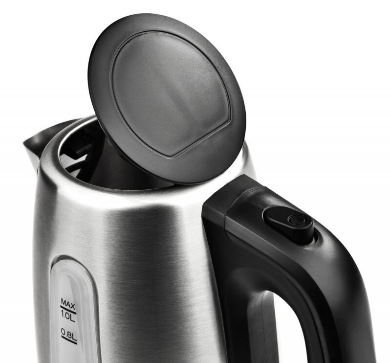 Eta 160490000 elkedel 1 L 1600 W Sort, Rustfrit stål