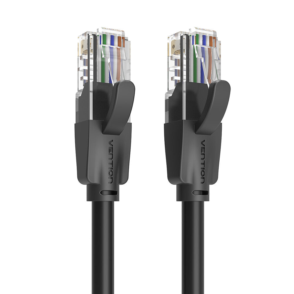 Vention IBEBG netværkskabel Sort 1,5 m Cat6 U/UTP (UTP) Rund