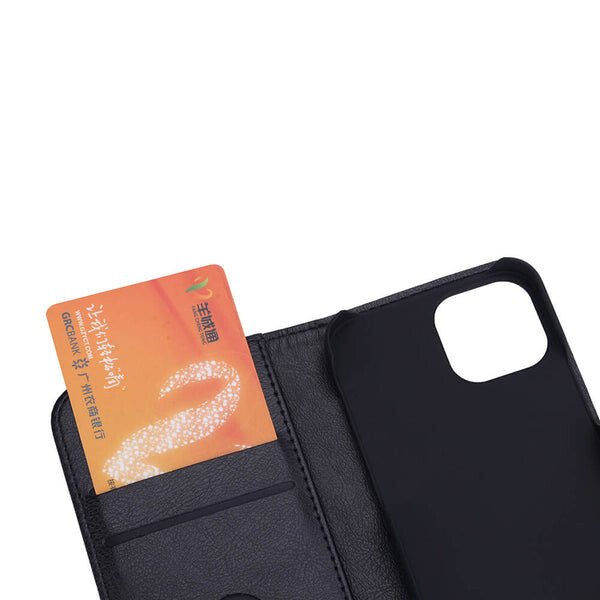 Radicover 587075 mobiltelefon etui 13,7 cm (5.4") Tegnebogsetui Sort