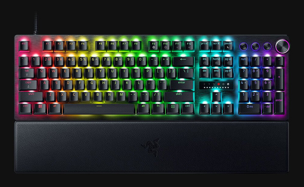 Razer Huntsman V3 Pro tastatur Spil USB QWERTY UK international Hvid