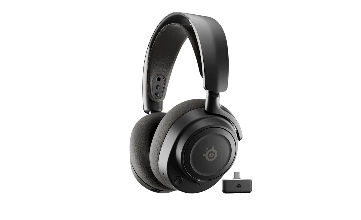 Steelseries Arctis Nova 7P Wireless Gen 2 Headset Kabel & trådløs Spil USB Type-C Bluetooth Sort