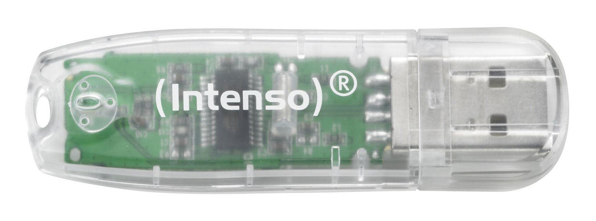 Intenso Rainbow Line USB-nøgle 32 GB USB Type-A 2.0 Transparent