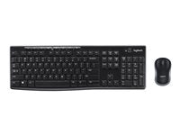 Logitech MK270 Wireless Combo Sæt med mus og tastatur Trådløs US International