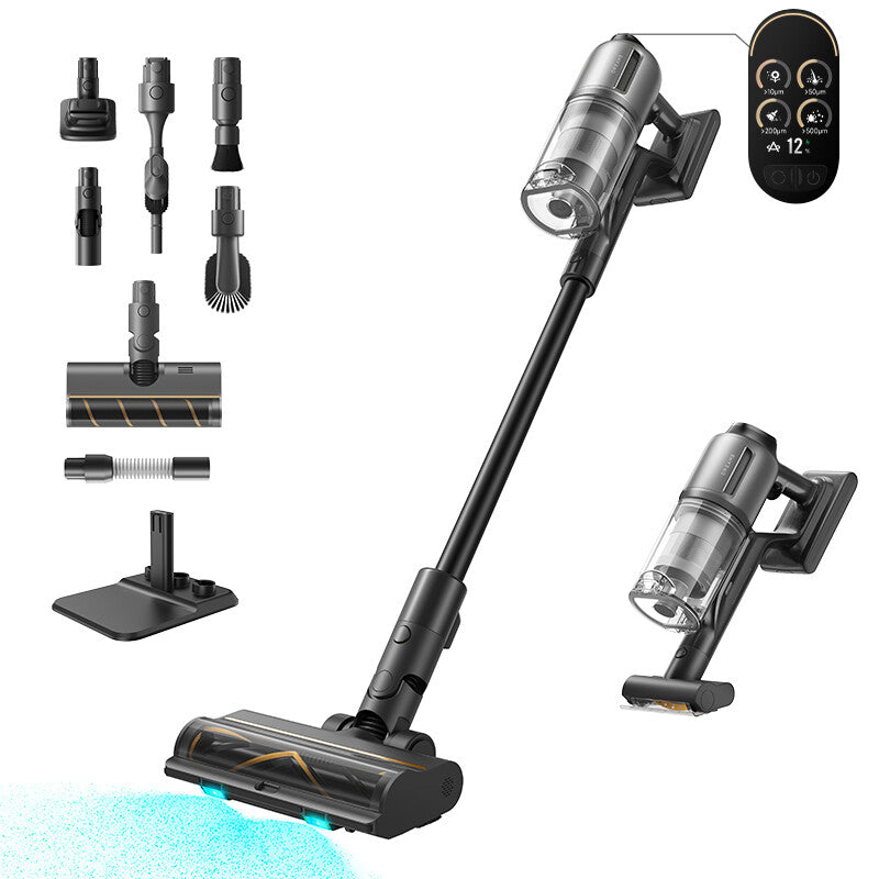 Dreame Z30 2-i-1 stangstøvsuger Batteri Dry HEPA Poseløs 0,6 L Sort 3,2 At