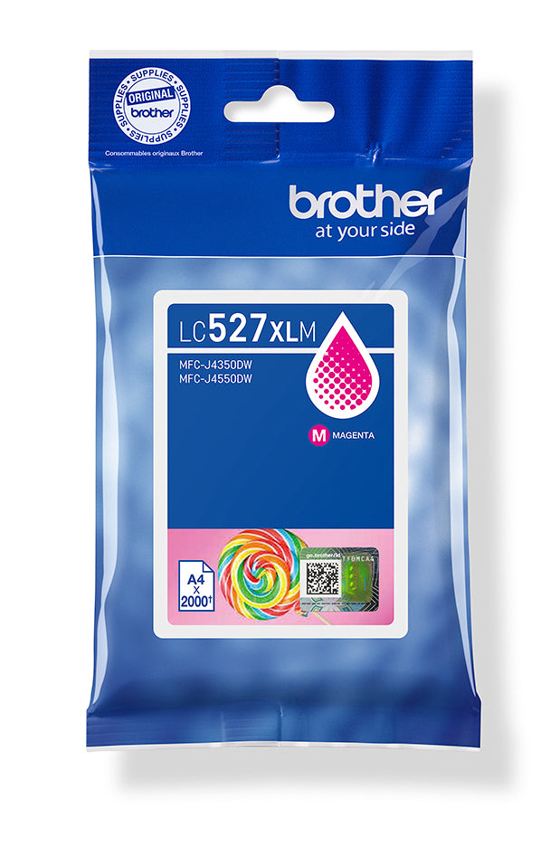 Brother LC527XLM blækpatron 1 stk Original Højt (XL) udbytte Magenta