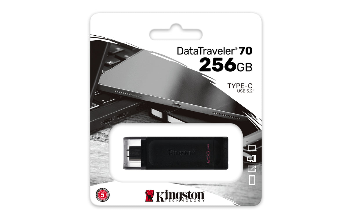 Kingston Technology DataTraveler 256 GB USB-C 3.2 Gen 1 70