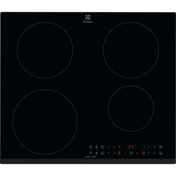 Electrolux CIR60433 Sort Indbygget 60 cm Zone induktionskogeplade 4 zone(s)
