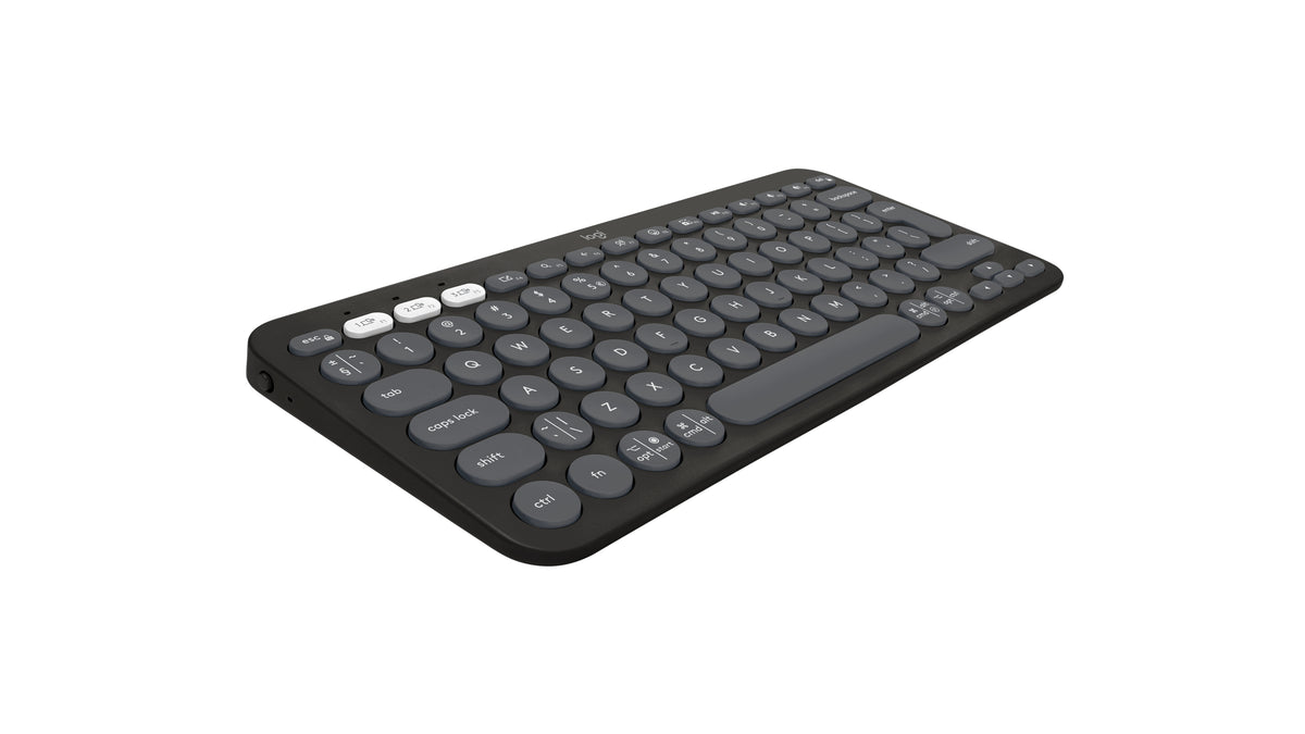 Logitech Pebble Keys 2 K380s Tastatur Saks Trådløs US International