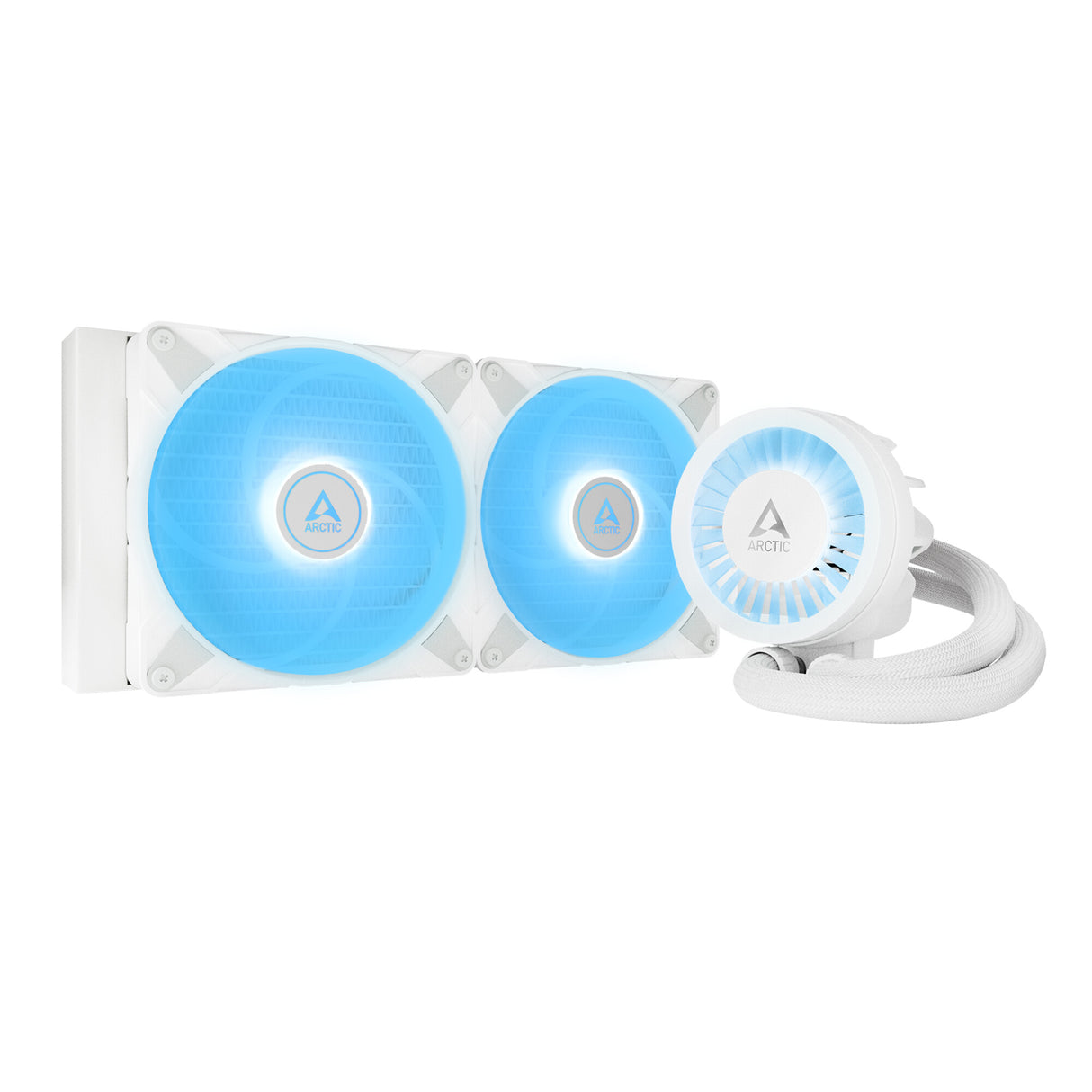 ARCTIC Liquid Freezer III 280 A-RGB Processor Alt-i-en væskekøler 14 cm Hvid 1 stk
