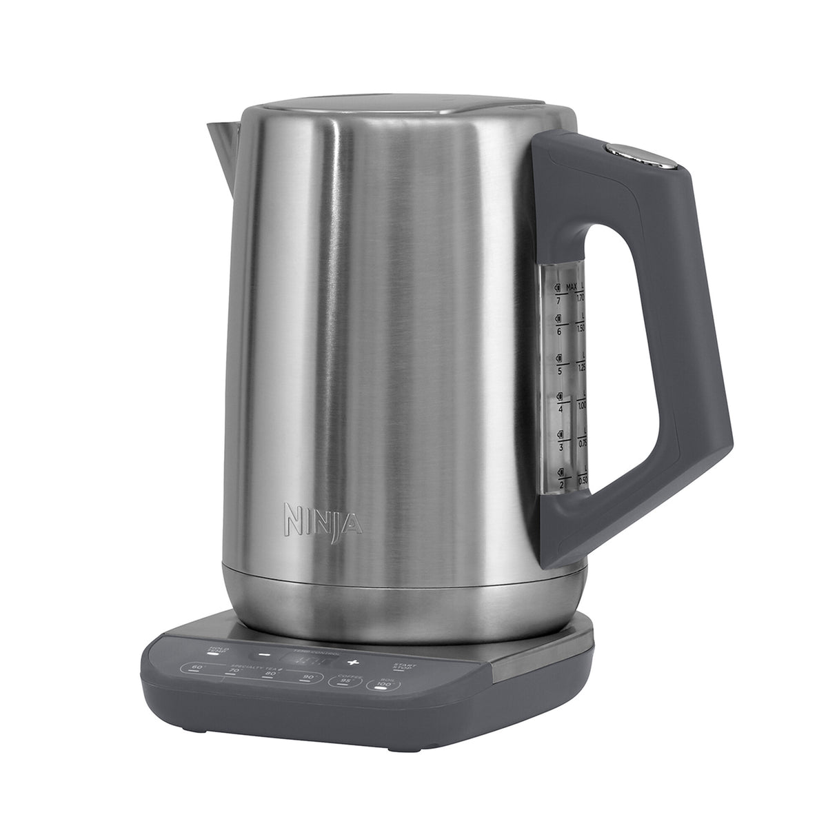 Ninja KT201EU elkedel 1,7 L 3000 W Sort, Rustfrit stål