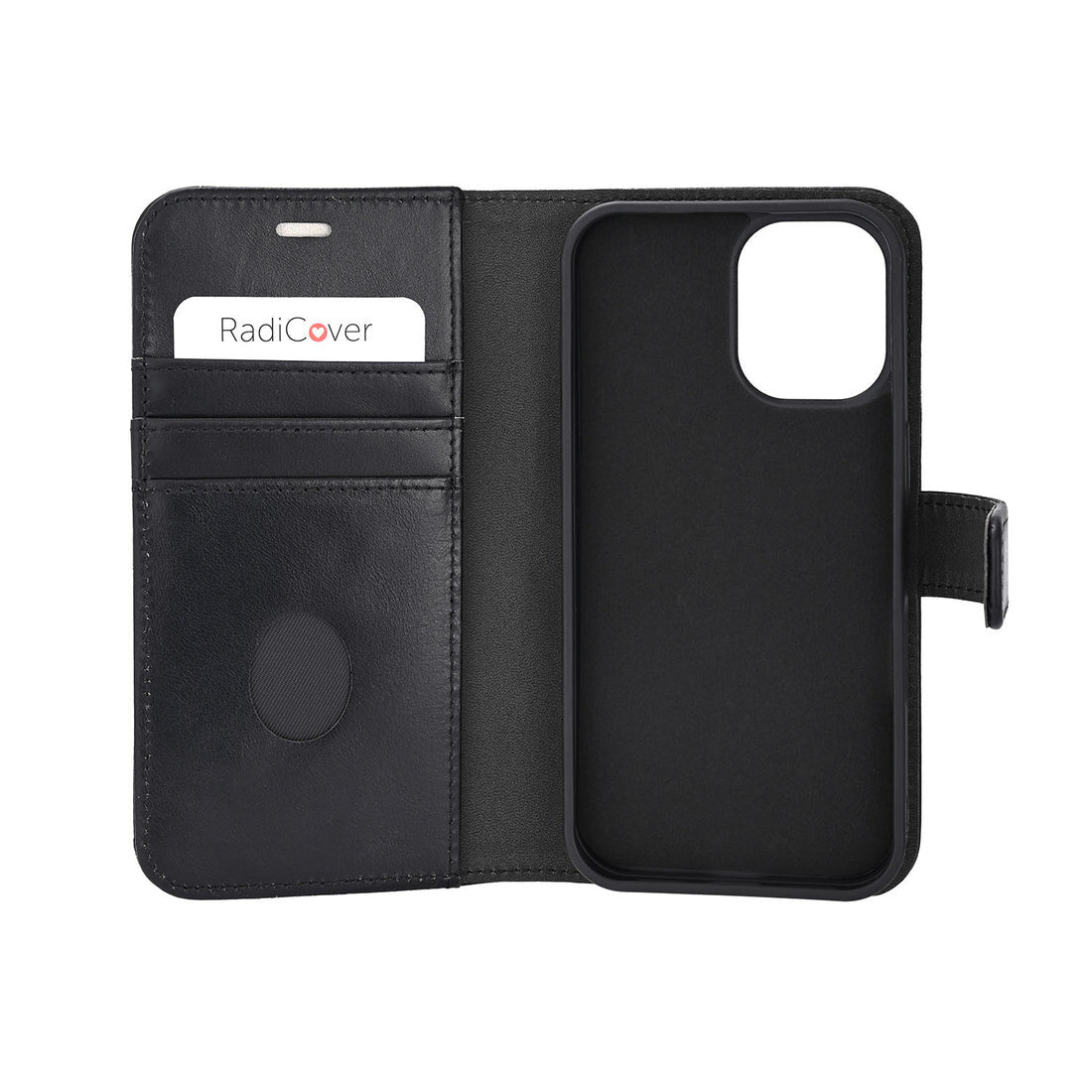 Radicover RAD296 mobiltelefon etui 15,5 cm (6.1") Folie Sort