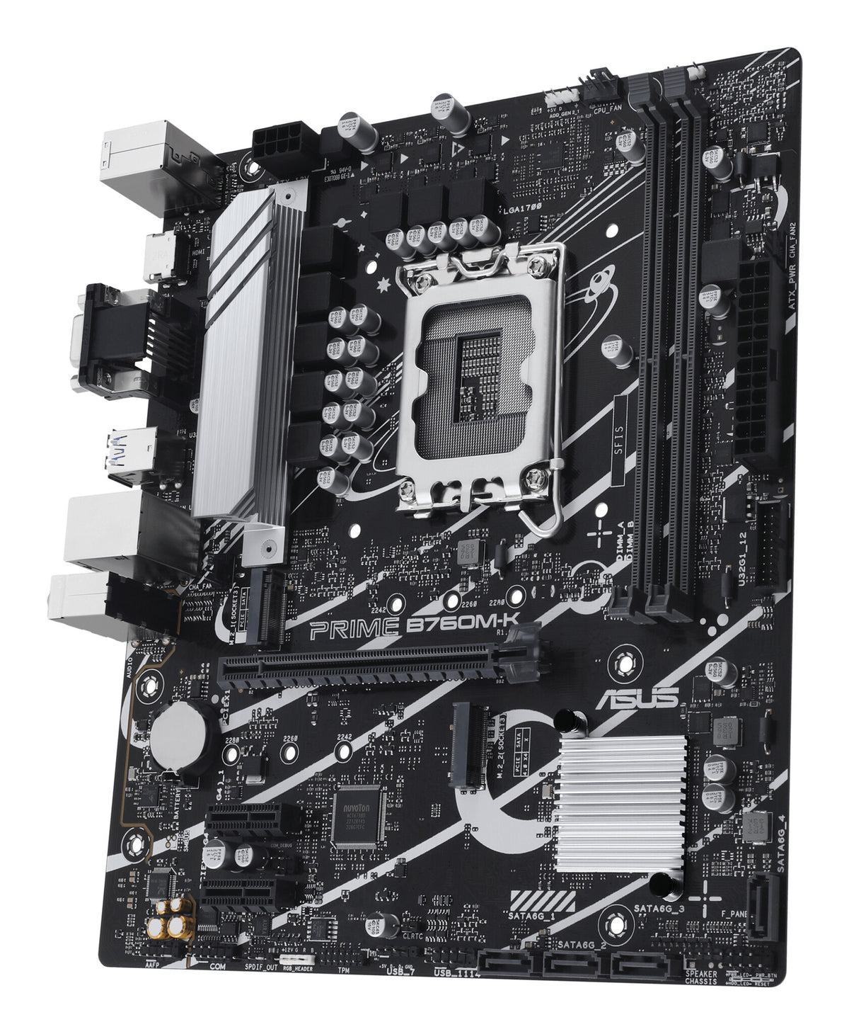 ASUS PRIME B760M-K Micro-ATX LGA1700 sokkel Intel B760