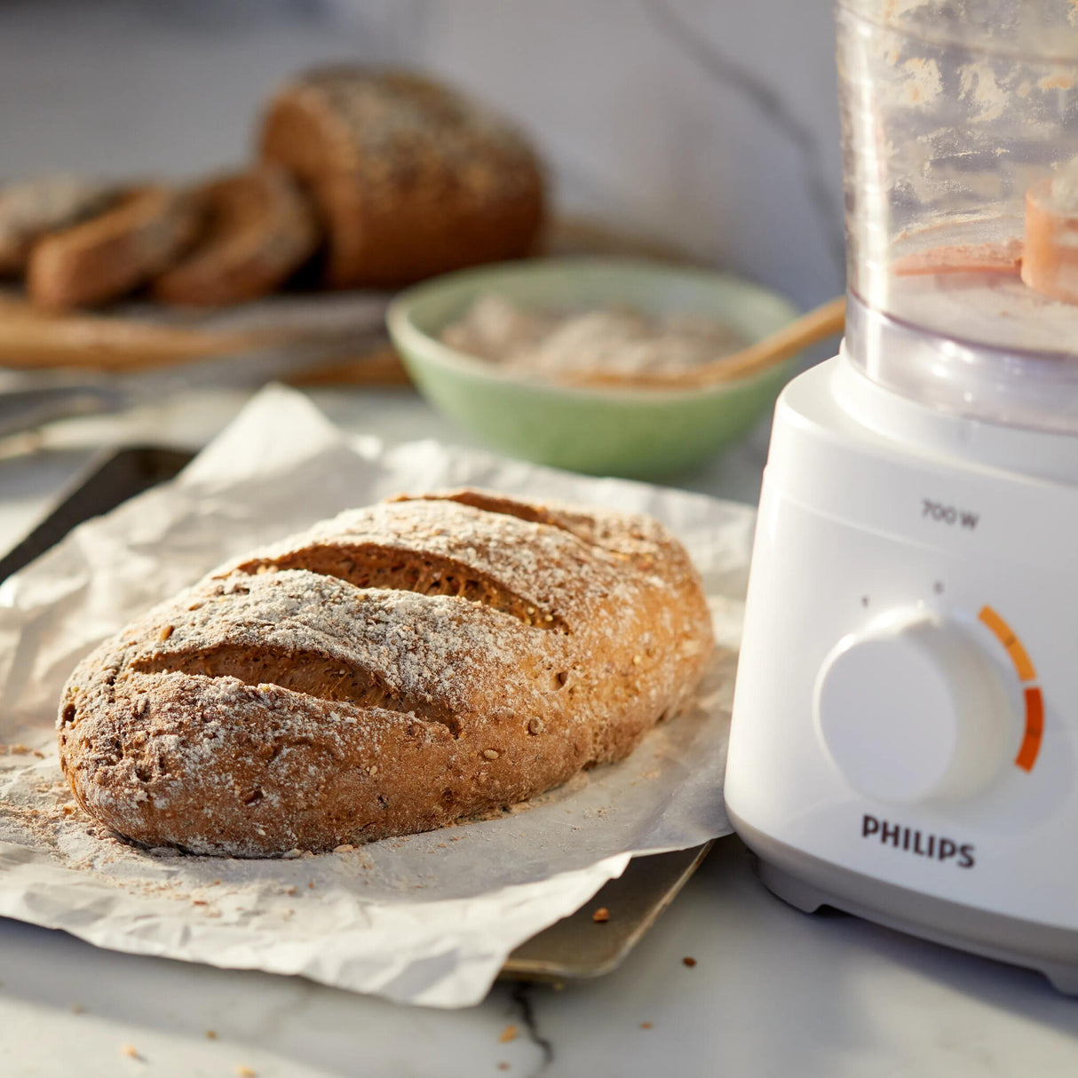 Philips Daily Collection HR7310/00 Kompakt foodprocessor