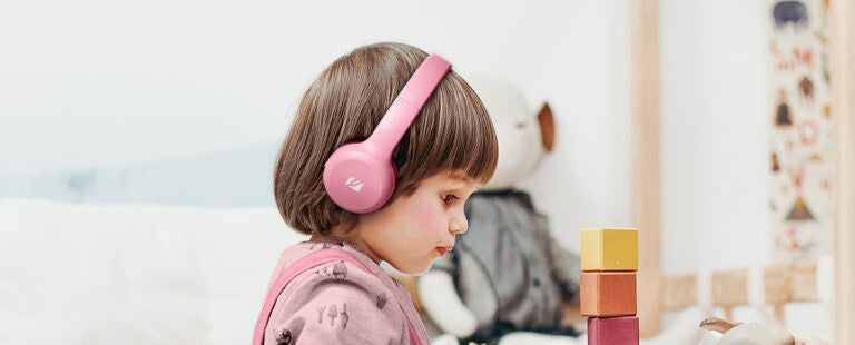 Muse M-215 BTP hovedtelefoner/headset Trådløs Musik Bluetooth Lyserød