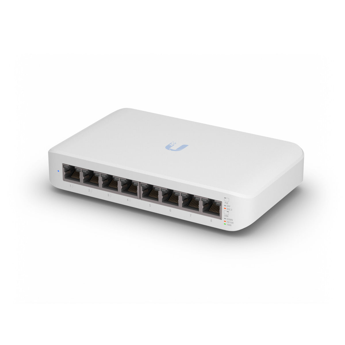 Ubiquiti UniFi Switch Lite 8 PoE Administreret L2 Gigabit Ethernet (10/100/1000) Strøm over Ethernet (PoE) Hvid