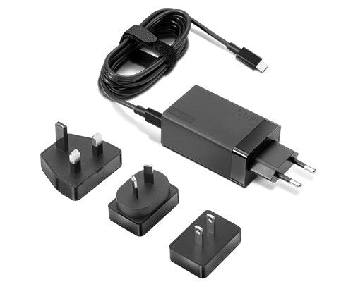 Lenovo 40AW0065WW oplader til mobil enhed Universel Sort Vekselstrøm Indendørs